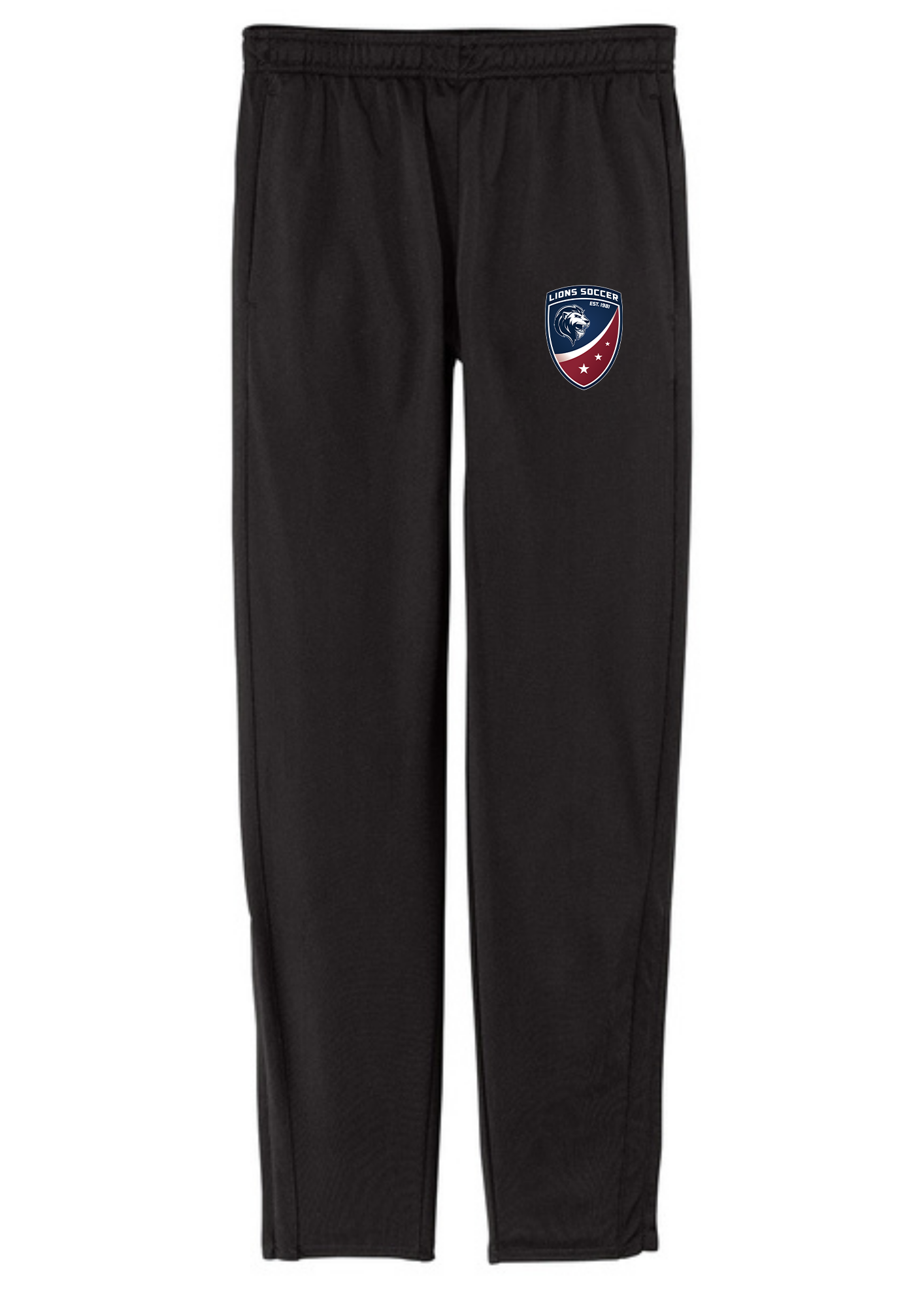 Sport-Tek® Tricot Track Jogger Black
