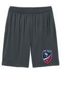 Sport-Tek® PosiCharge® Competitor™ 7” Pocketed Short Iron grey