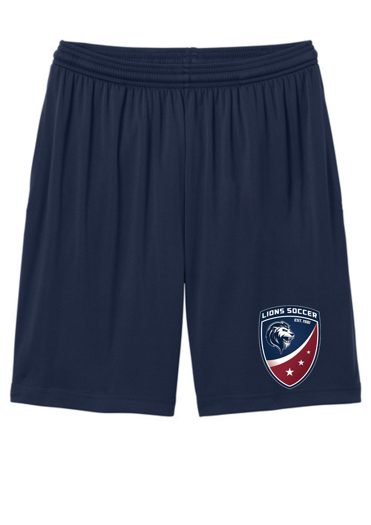 Sport-Tek® PosiCharge® Competitor™ 7” Pocketed Short Navy