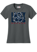 A4 Women’s Cooling Performance Short Sleeve Tee Graphite