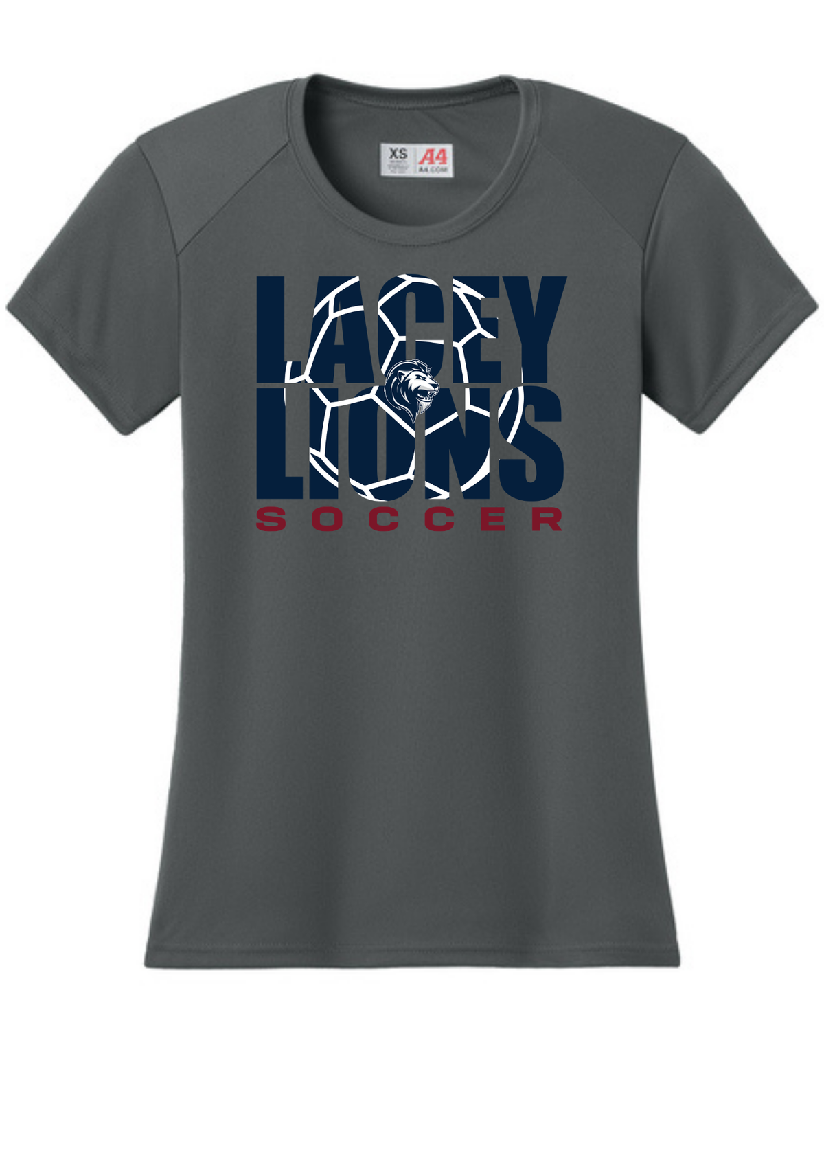 A4 Women’s Cooling Performance Short Sleeve Tee Graphite