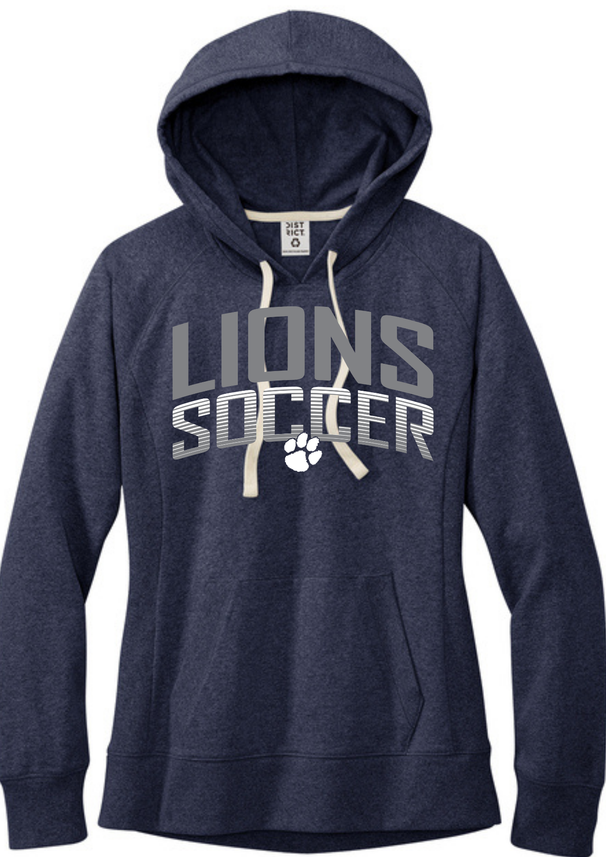District® Women’s Re-Fleece™ Hoodie Heathered Navy