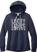 District® Women’s Re-Fleece™ Hoodie Heathered Navy