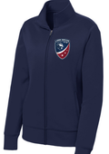 Sport-Tek® Women's Sport-Wick® Fleece Full-Zip Jacket Navy