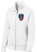 Sport-Tek® Women's Sport-Wick® Fleece Full-Zip Jacket White