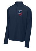 Sport-Tek® Sport-Wick® Stretch 1/4-Zip Pullover Navy