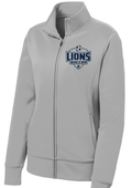 Sport-Tek® Women's Sport-Wick® Fleece Full-Zip Jacket Silver