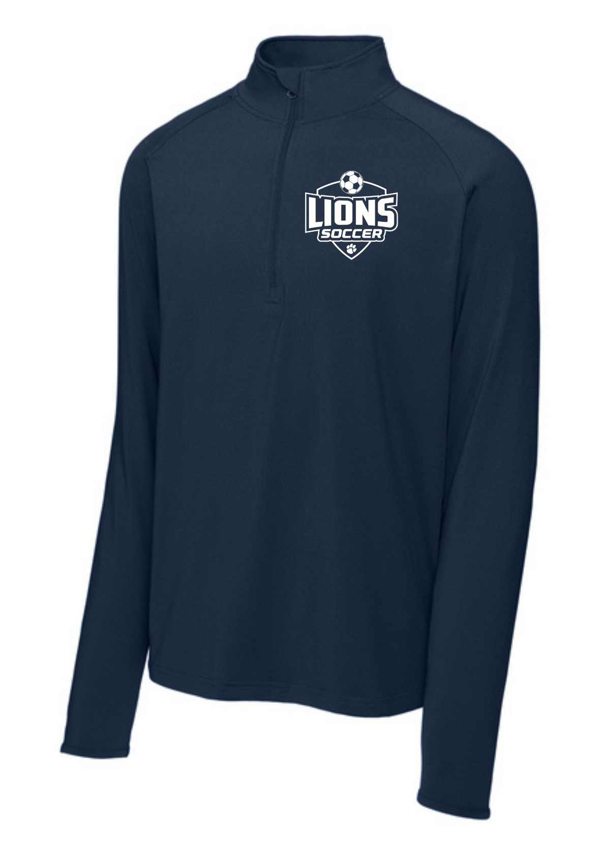 Sport-Tek® Sport-Wick® Stretch 1/4-Zip Pullover Navy