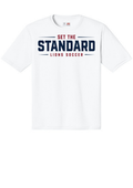 A4 Cooling Performance Short Sleeve Tee White Double Sided print