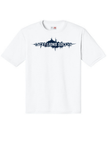 A4 Cooling Performance Short Sleeve Tee White Double sided print