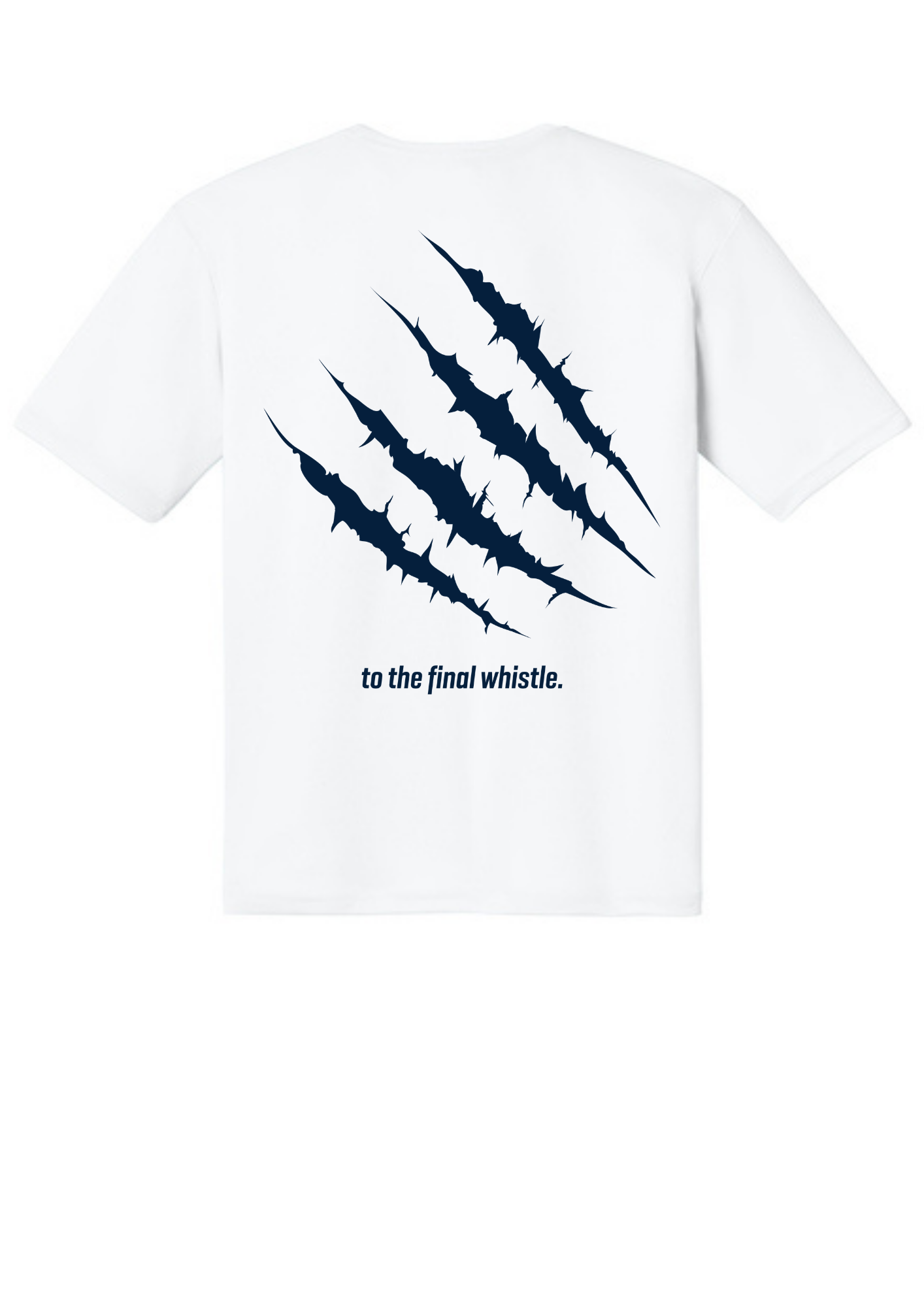 A4 Cooling Performance Short Sleeve Tee White Double sided print