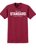 Gildan® Ultra Cotton® 100% US Cotton T-Shirt Cardinal Double sided print