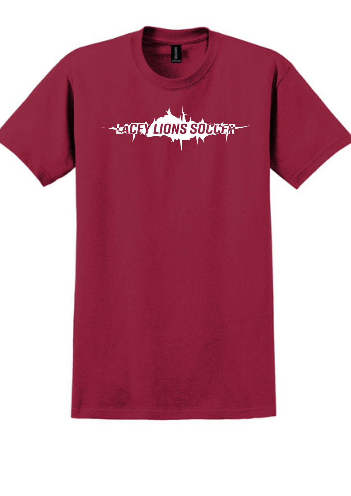 Gildan® Ultra Cotton® 100% US Cotton T-Shirt Cardinal Double sided print