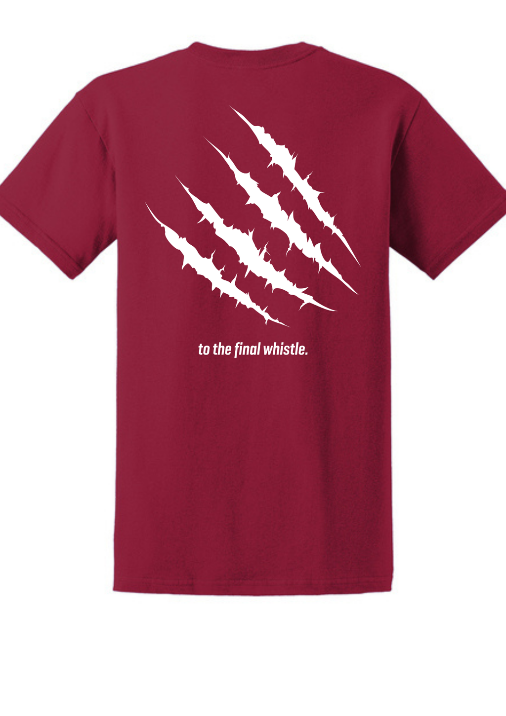 Gildan® Ultra Cotton® 100% US Cotton T-Shirt Cardinal Double sided print