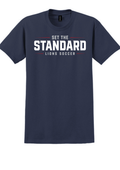 Gildan® Ultra Cotton® 100% US Cotton T-Shirt Navy Double Sided Print
