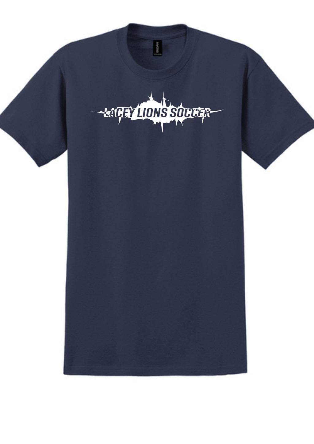 Gildan® Ultra Cotton® 100% US Cotton T-Shirt Navy Double sided print