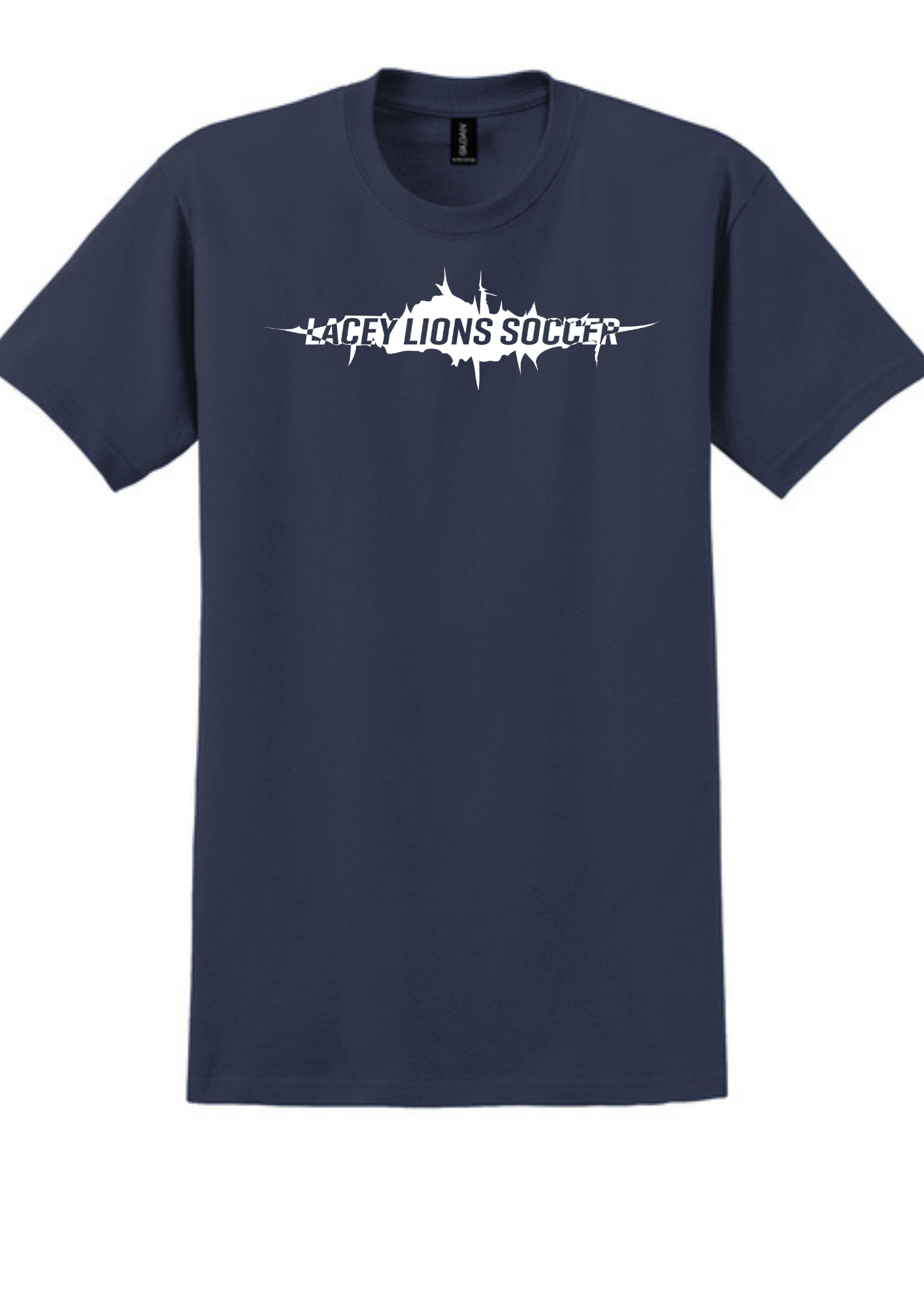 Gildan® Ultra Cotton® 100% US Cotton T-Shirt Navy Double sided print