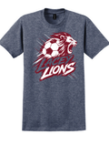 Gildan® Ultra Cotton® 100% US Cotton T-Shirt Heathered Navy