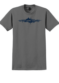 Gildan® Ultra Cotton® 100% US Cotton T-Shirt Charcoal Double sided print