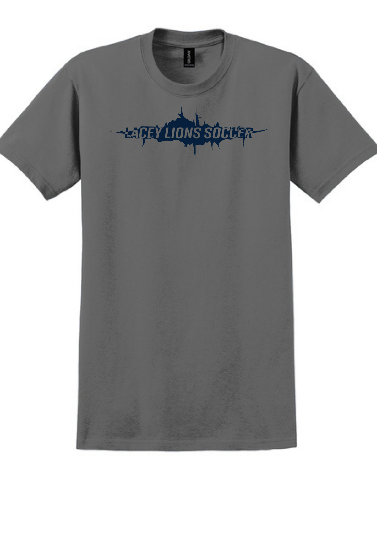 Gildan® Ultra Cotton® 100% US Cotton T-Shirt Charcoal Double sided print