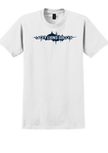 Gildan® Ultra Cotton® 100% US Cotton T-Shirt White Double sided print