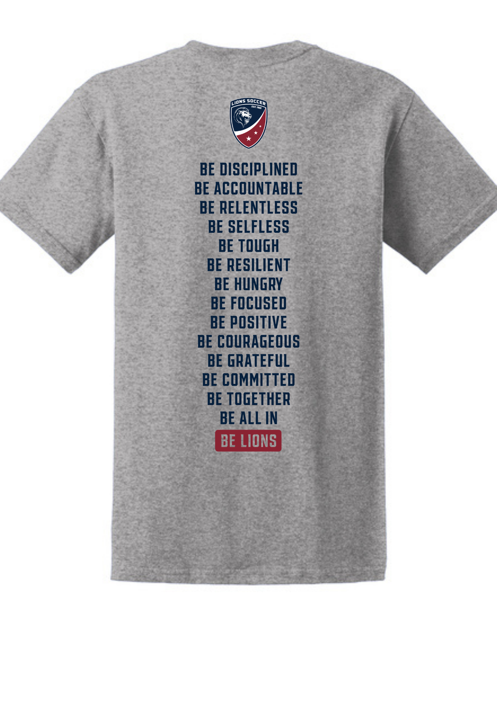 Gildan® Ultra Cotton® 100% US Cotton T-Shirt Sport Grey Double sided print