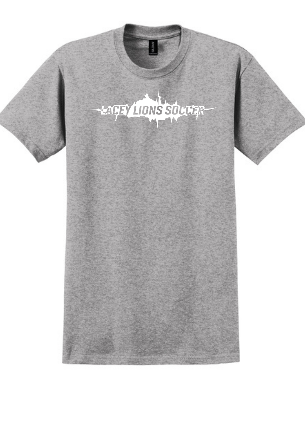 Gildan® Ultra Cotton® 100% US Cotton T-Shirt Sport grey Double sided print