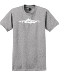 Gildan® Ultra Cotton® 100% US Cotton T-Shirt Sport grey Double sided print