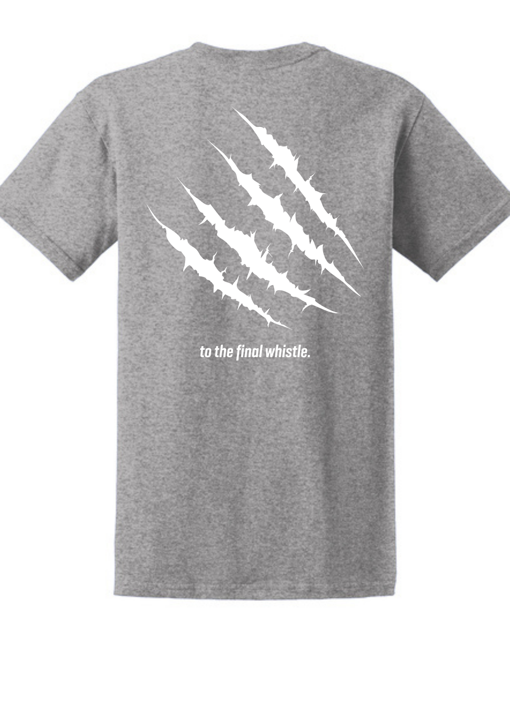 Gildan® Ultra Cotton® 100% US Cotton T-Shirt Sport grey Double sided print