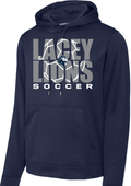 Sport-Tek® Sport-Wick® Fleece Hooded Pullover Navy