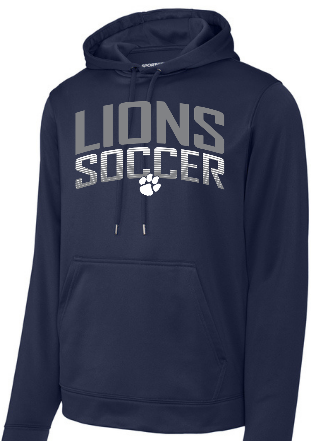 Sport-Tek® Sport-Wick® Fleece Hooded Pullover Navy