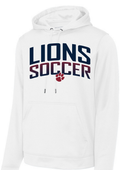 Sport-Tek® Sport-Wick® Fleece Hooded Pullover White